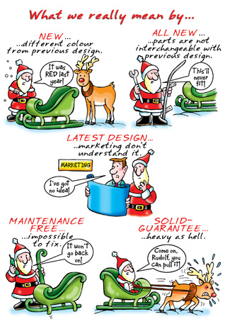 Christmas card design for design company.