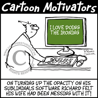 subliminal messages on your computer screen